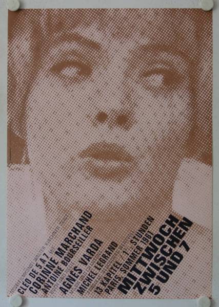Cleo from 5 to 7 re-release german movie poster
